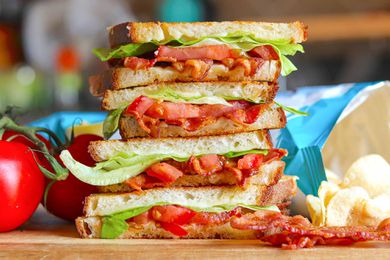 Grilled Cheese BLT sandwiches