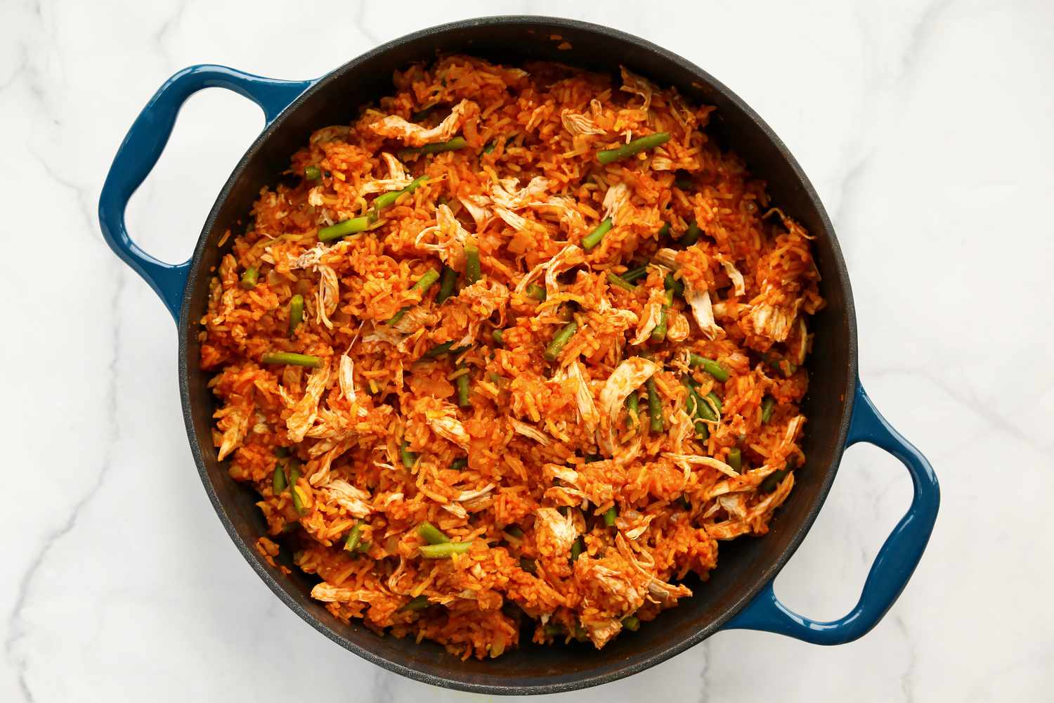 Tomato rice with chicken