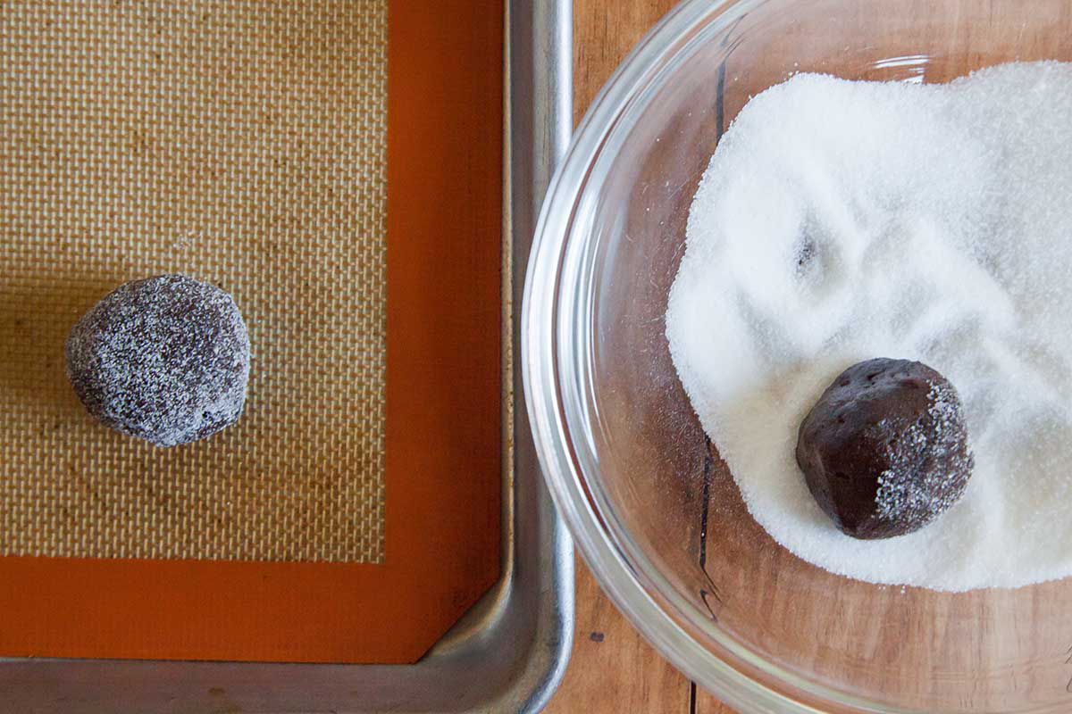 Chocolate Gingerbread Cookies