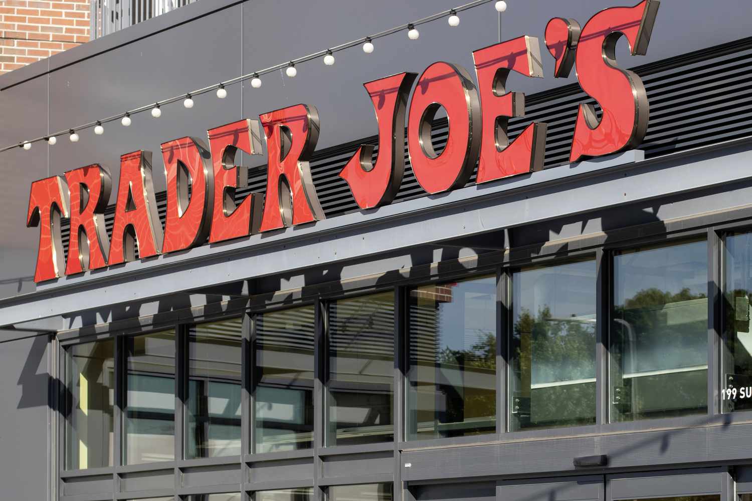 Signage of Trader Joe's store