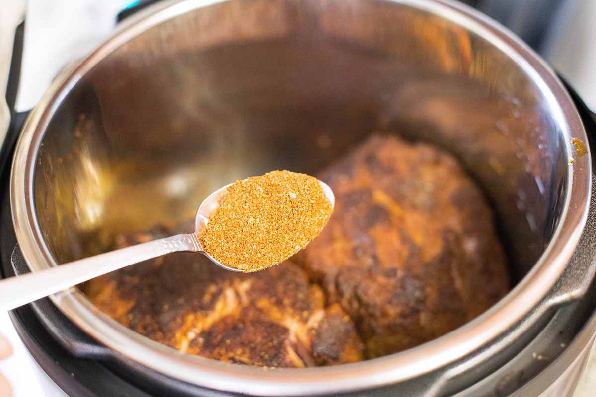 Pressure Cooker Mexican Pulled Pork