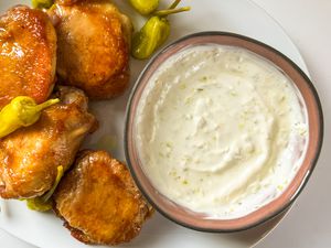 2-ingredient dressing with chicken