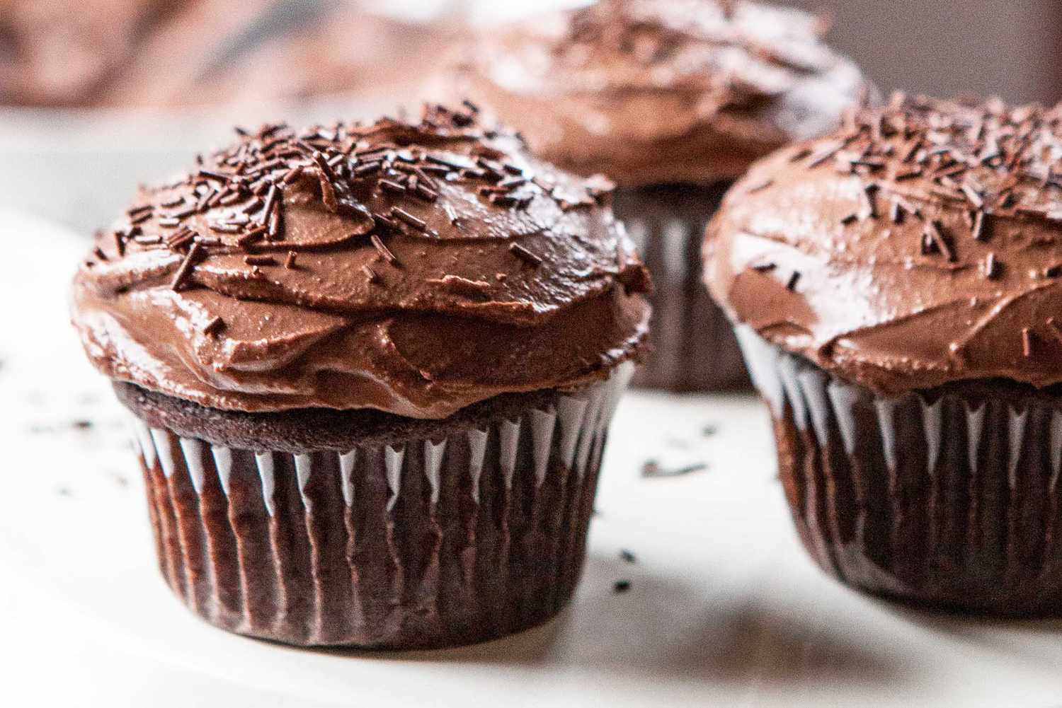Allergy-Friendly Chocolate Banana Cupcake