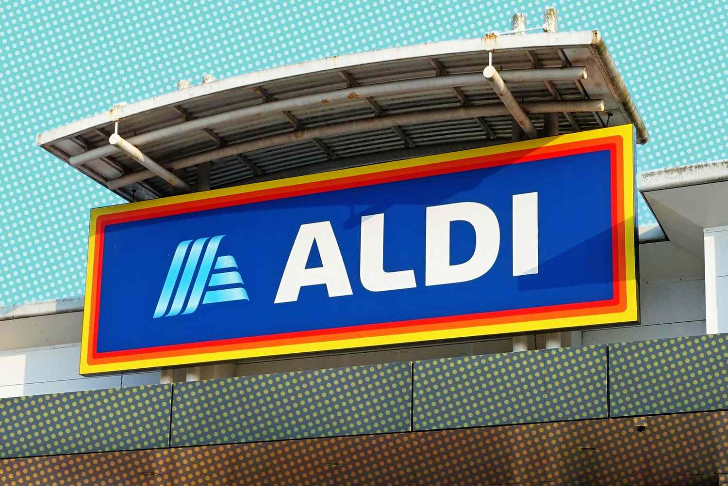Aldi store sign