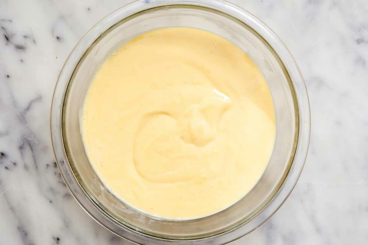 Old-Fashioned Lemon Icebox Pie combine the filling ingredients