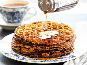 Crispy Gluten-Free Almond Flour Waffles