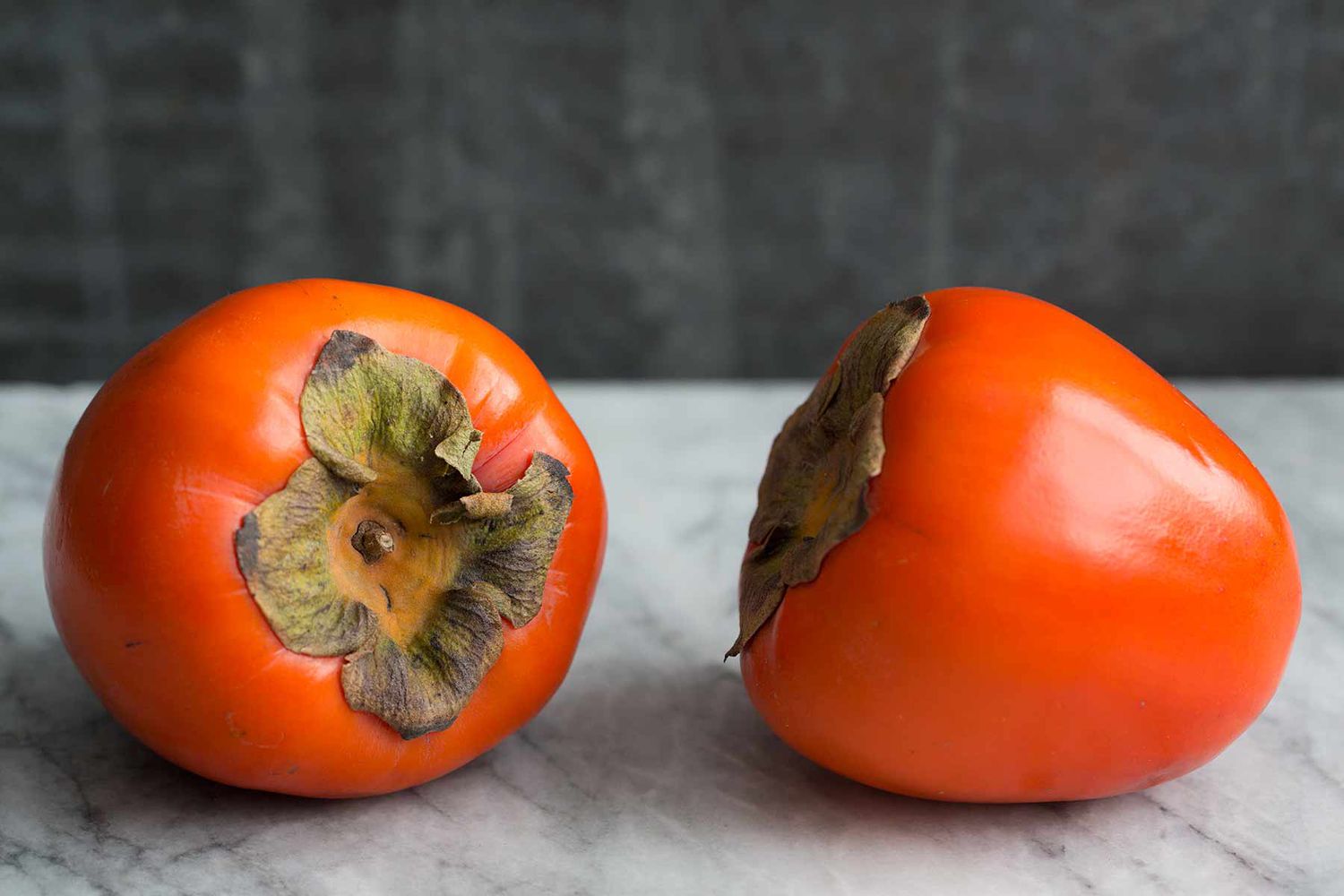 Acorn Shaped Hachiya Persimmons