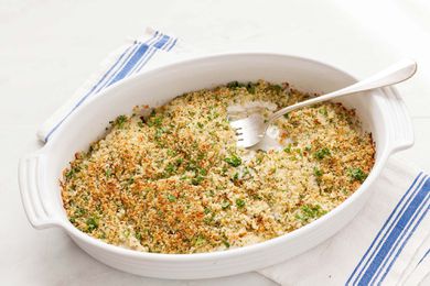 Baked Fish with Parmesan Breadcrumbs