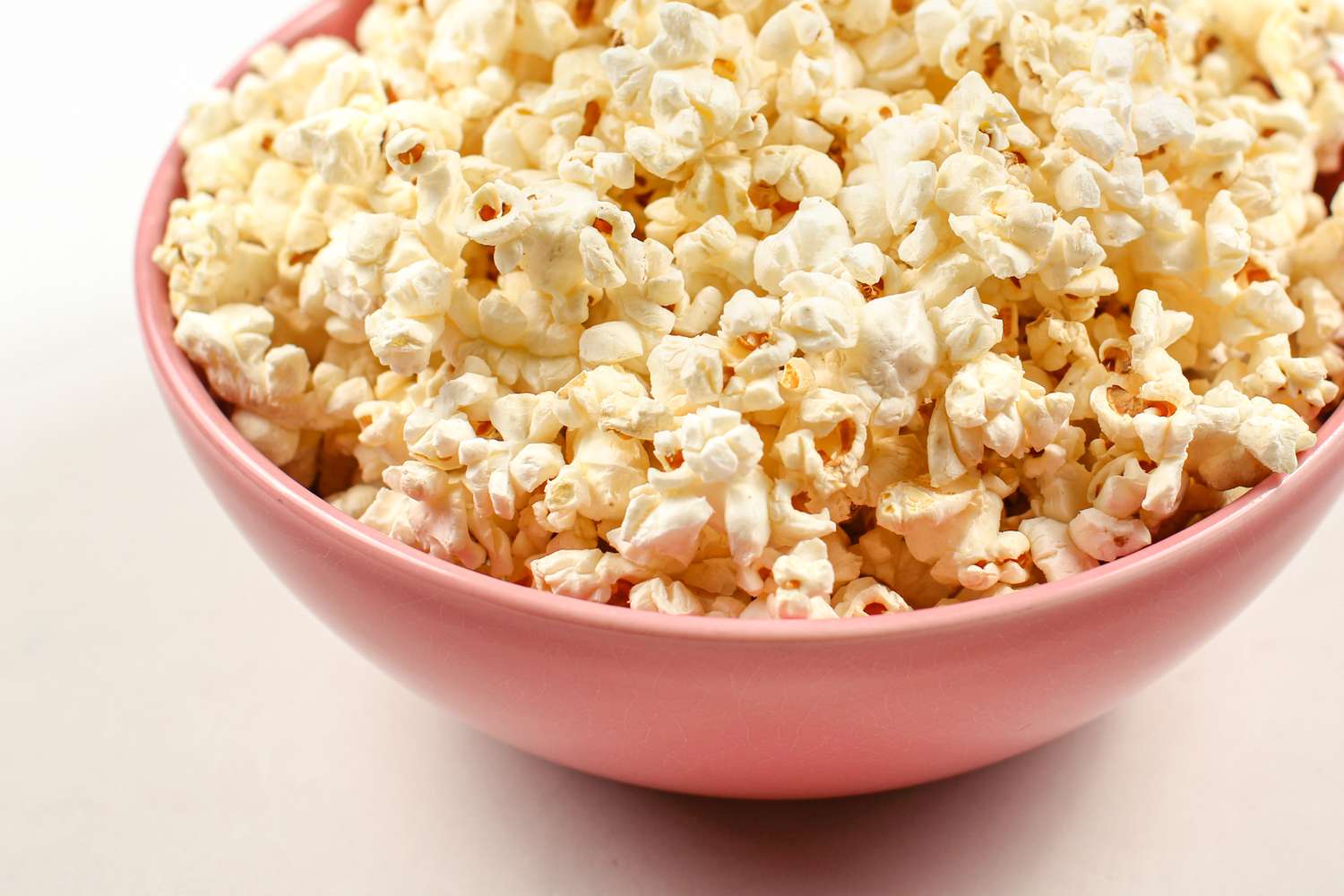 A bowl filled with popcorn