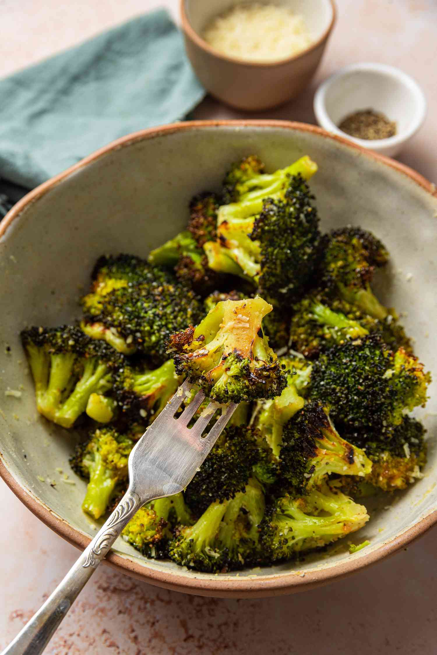 Roasted Broccoli with Parmesan