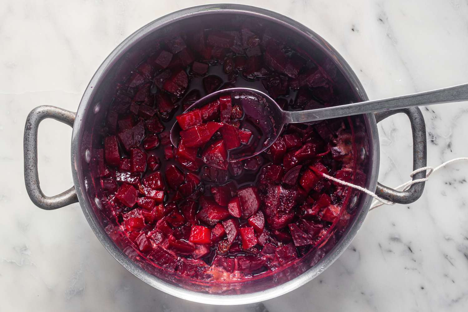 Beet Chutney in a Pot