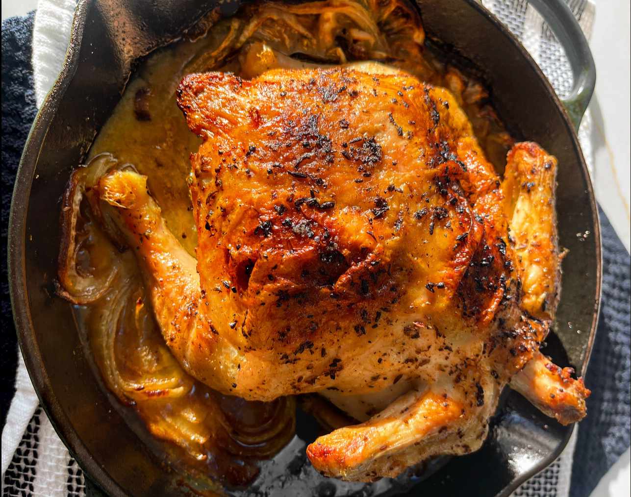 Ina Garten's Skillet Roast Chicken