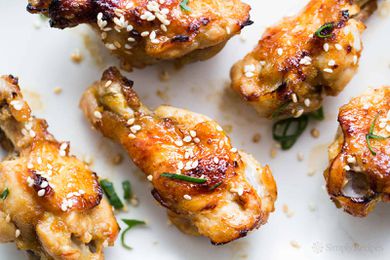 Ginger Honey Chicken Wings