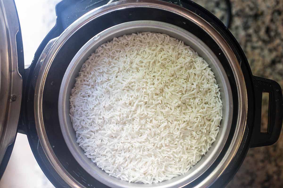 Pressure Cooker Chicken Adobo with Rice