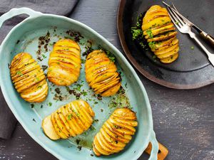 Hasselback Potatoes