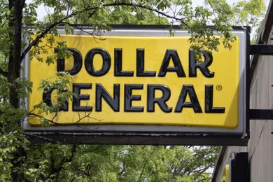 Dollar General store sign outdoors