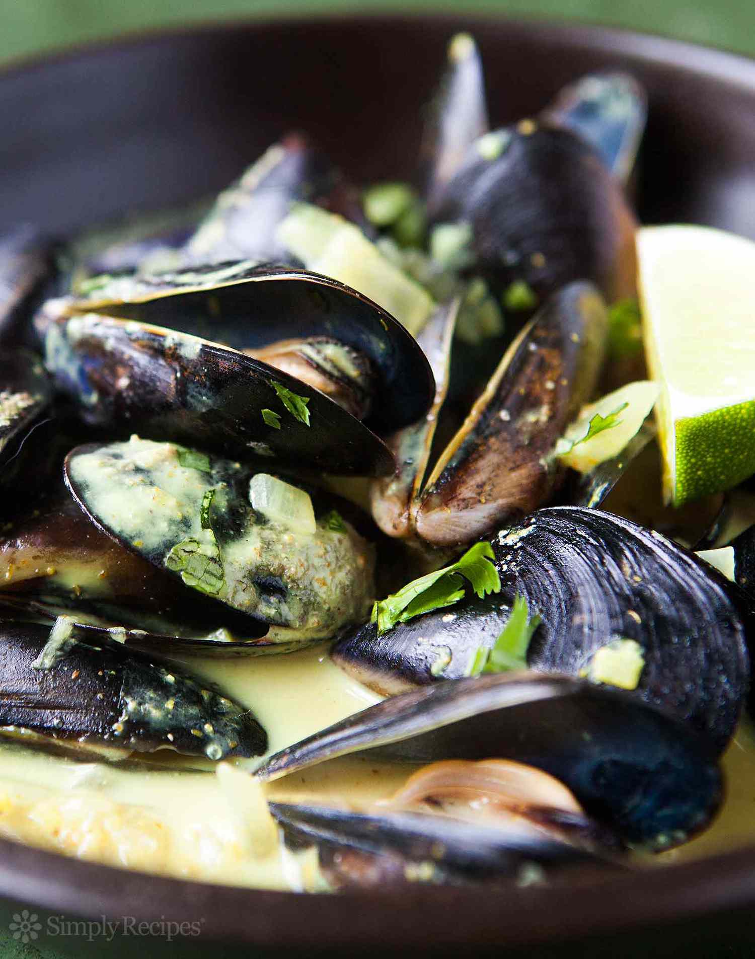 Coconut Curry Mussels recipe