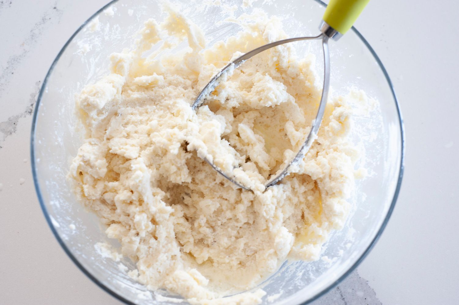 Mashed potatoes for twice baked potato casserole