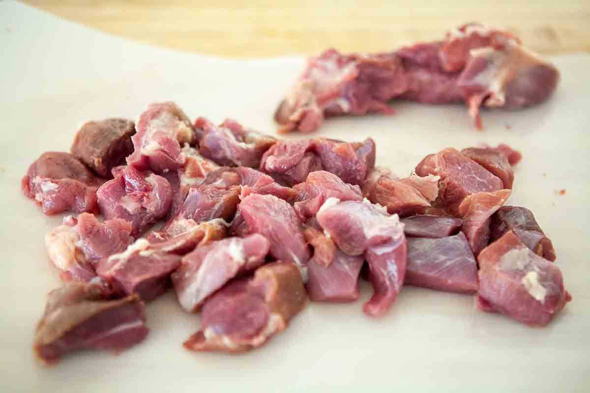 turkey meat for chile verde