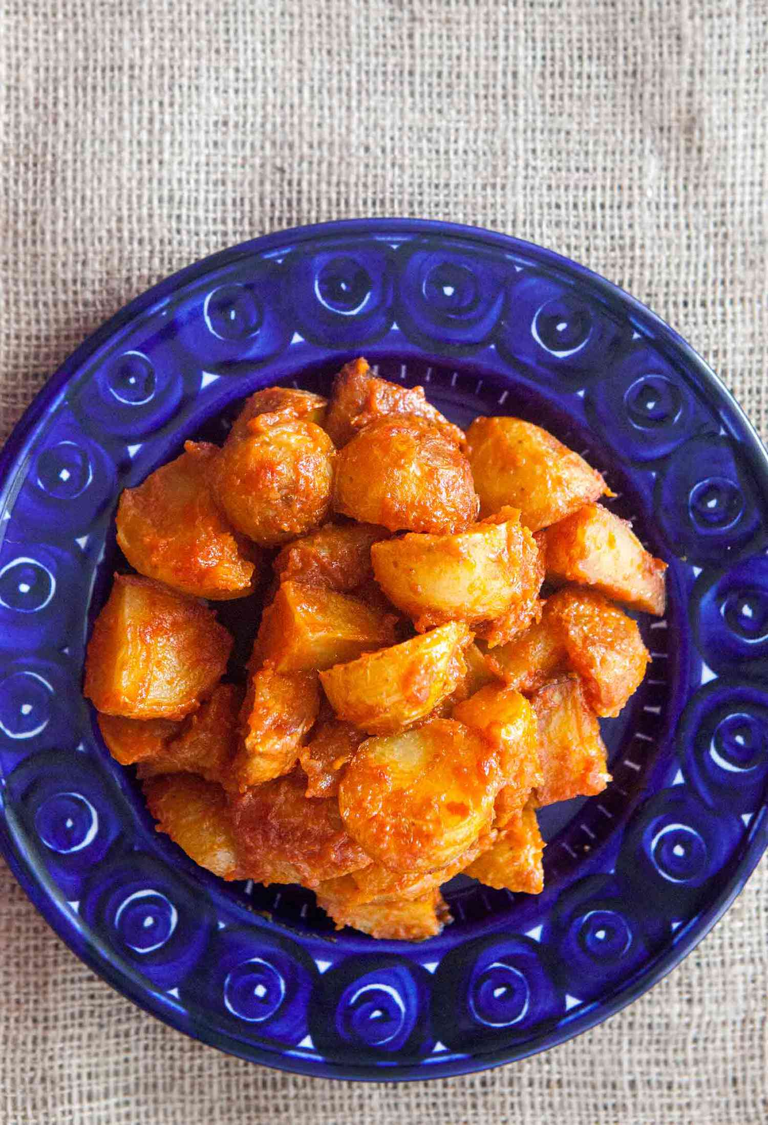 Patatas Bravas, Spanish Roasted Potatoes