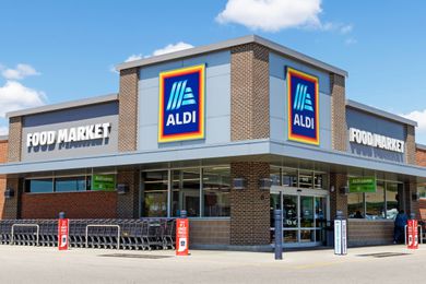 ALDI storefront