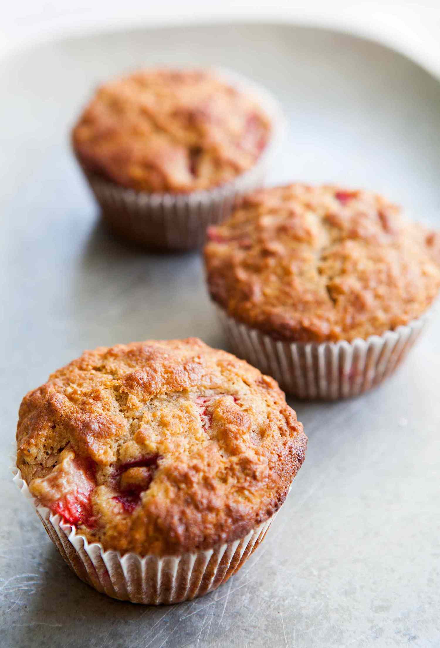 Strawberry Oatmeal Muffins