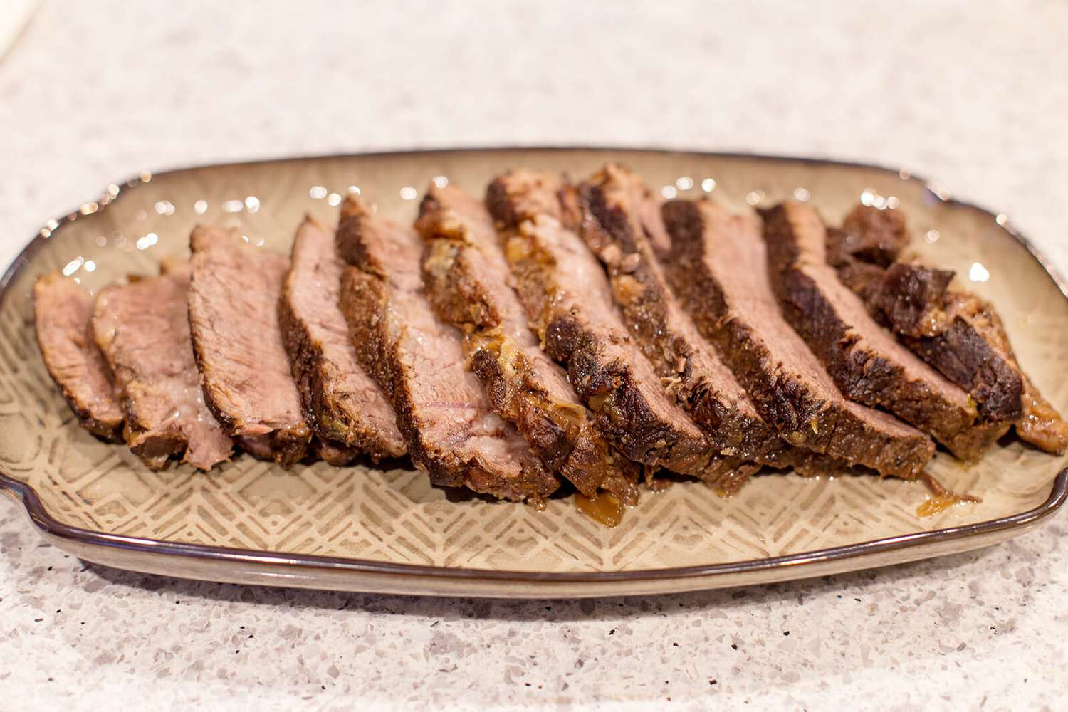 Sliced pot roast from the instant pot pot roast recipe