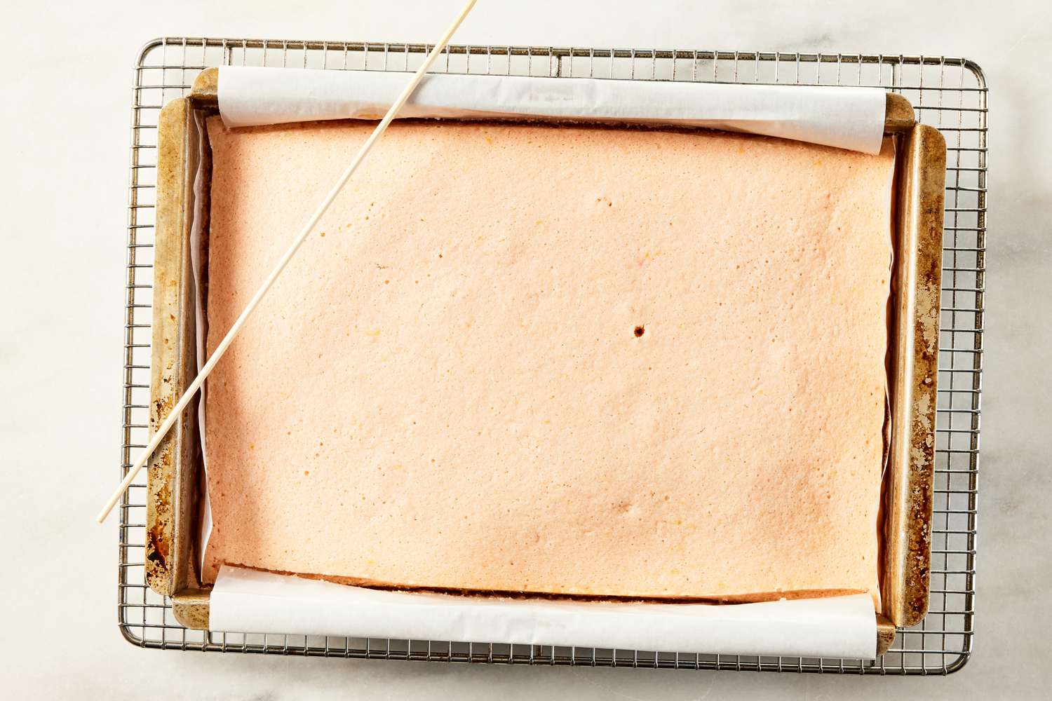 cooked pink lemonade cake 