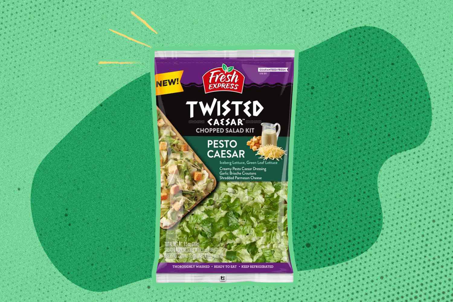 Fresh express caesar chopped salad kit