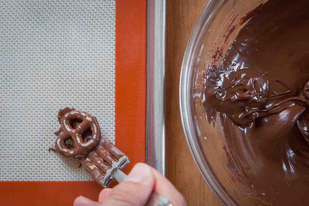 Chocolate Covered Pretzels