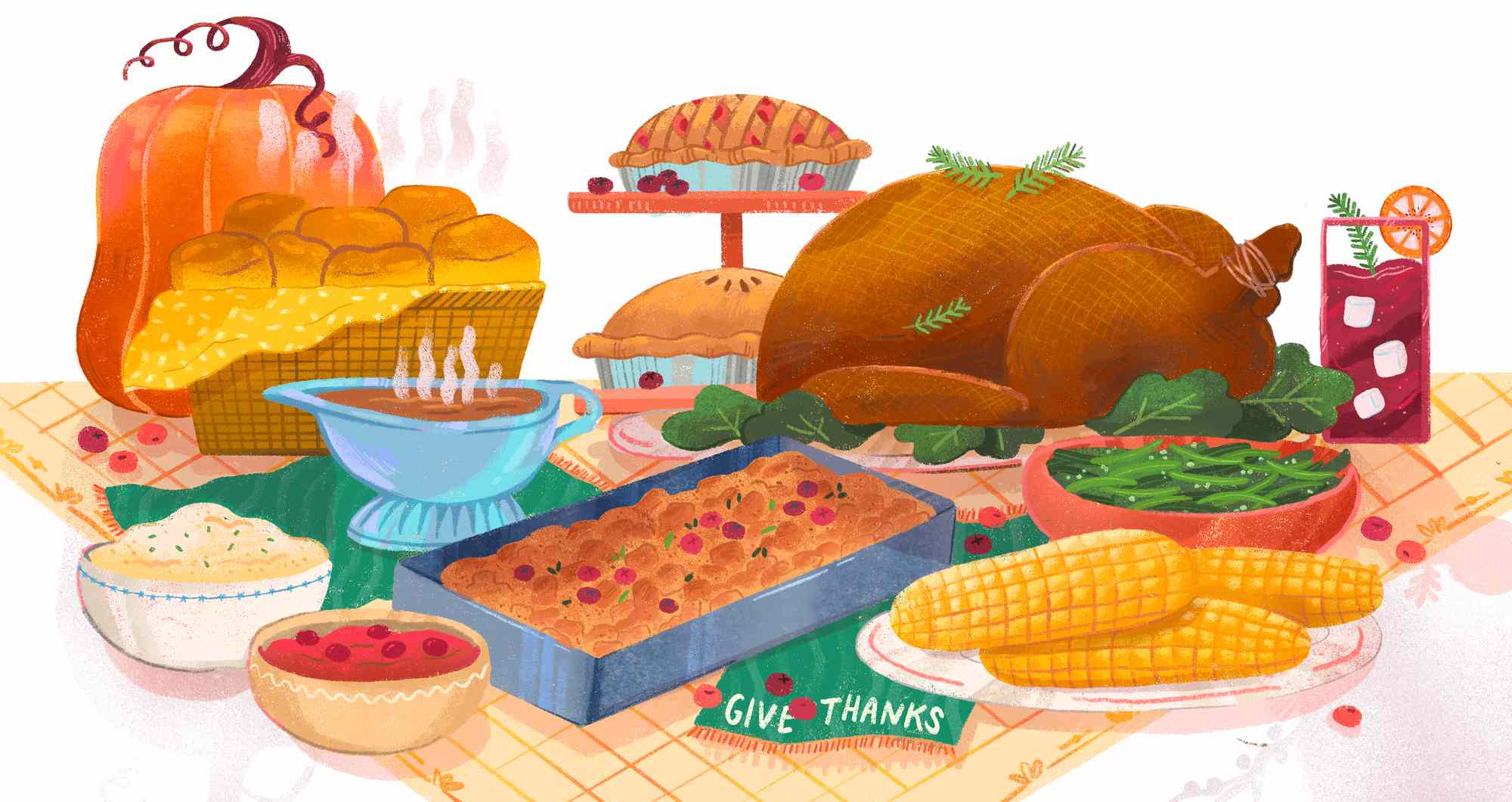 Thanksgiving Table Banner Image