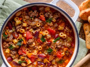 soup in a dutch oven