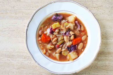 white bean vegetable soup