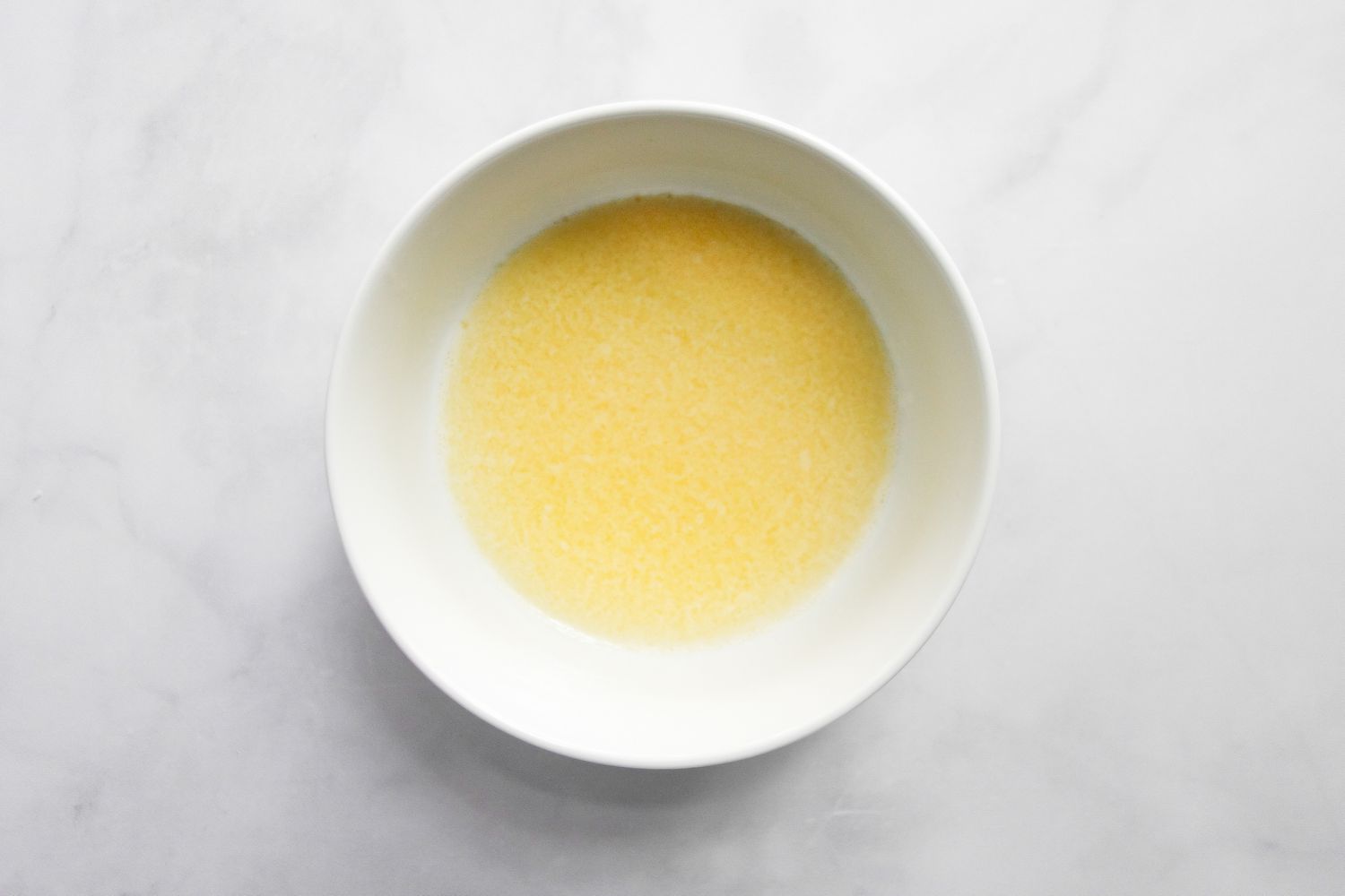 melt butter in a small bowl