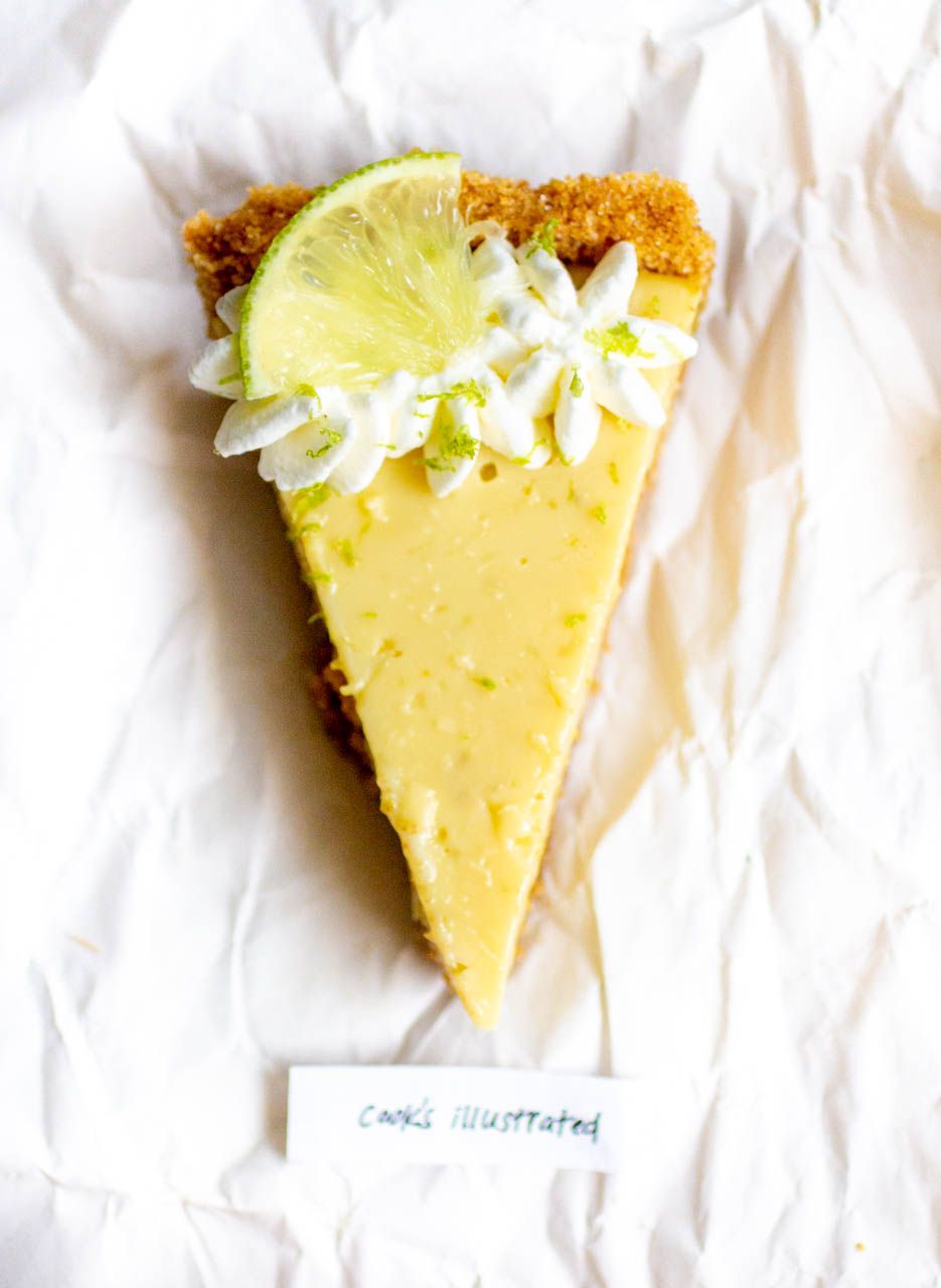 Cooks Illustrated key lime pie