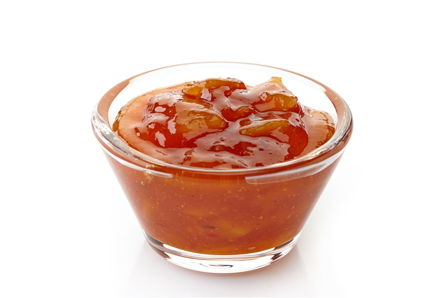 A bowl of mango chutney