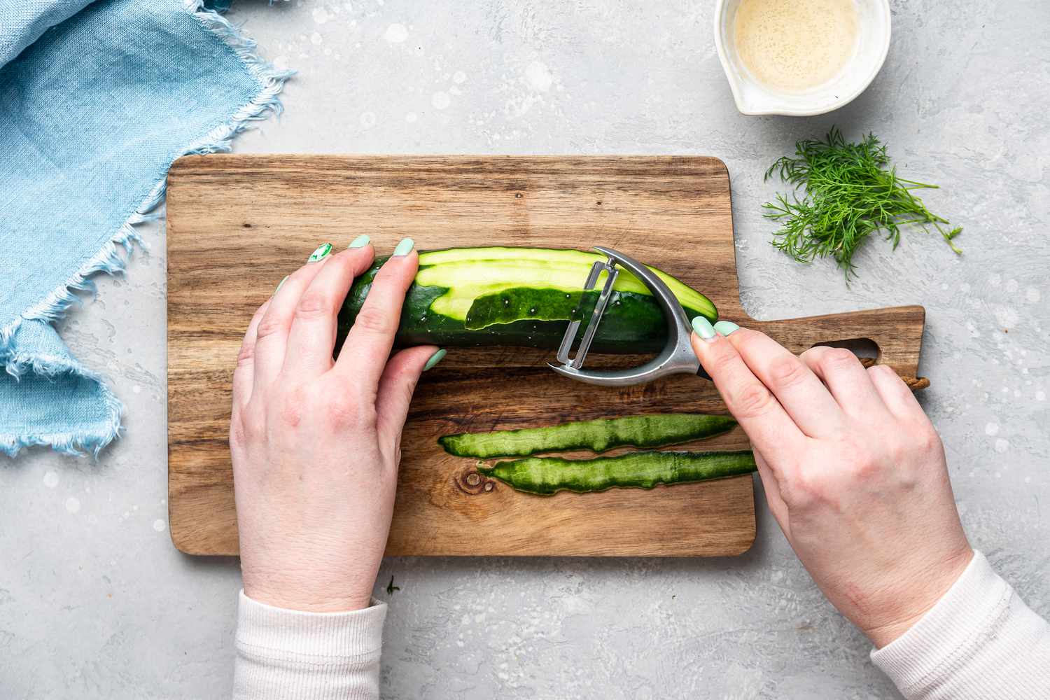 Fresh & Easy Cucumber Salad