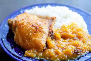 Chicken with Mango Chutney Sauce