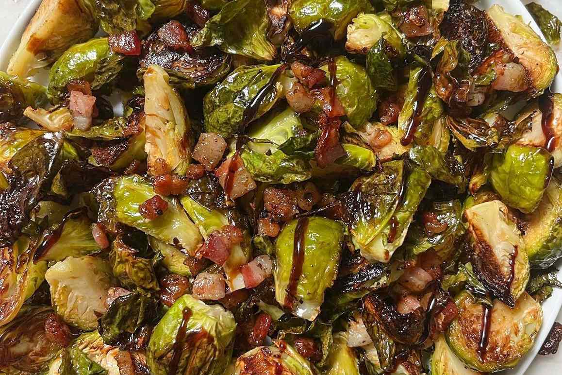 Balsamic-Roasted Brussels Sprouts