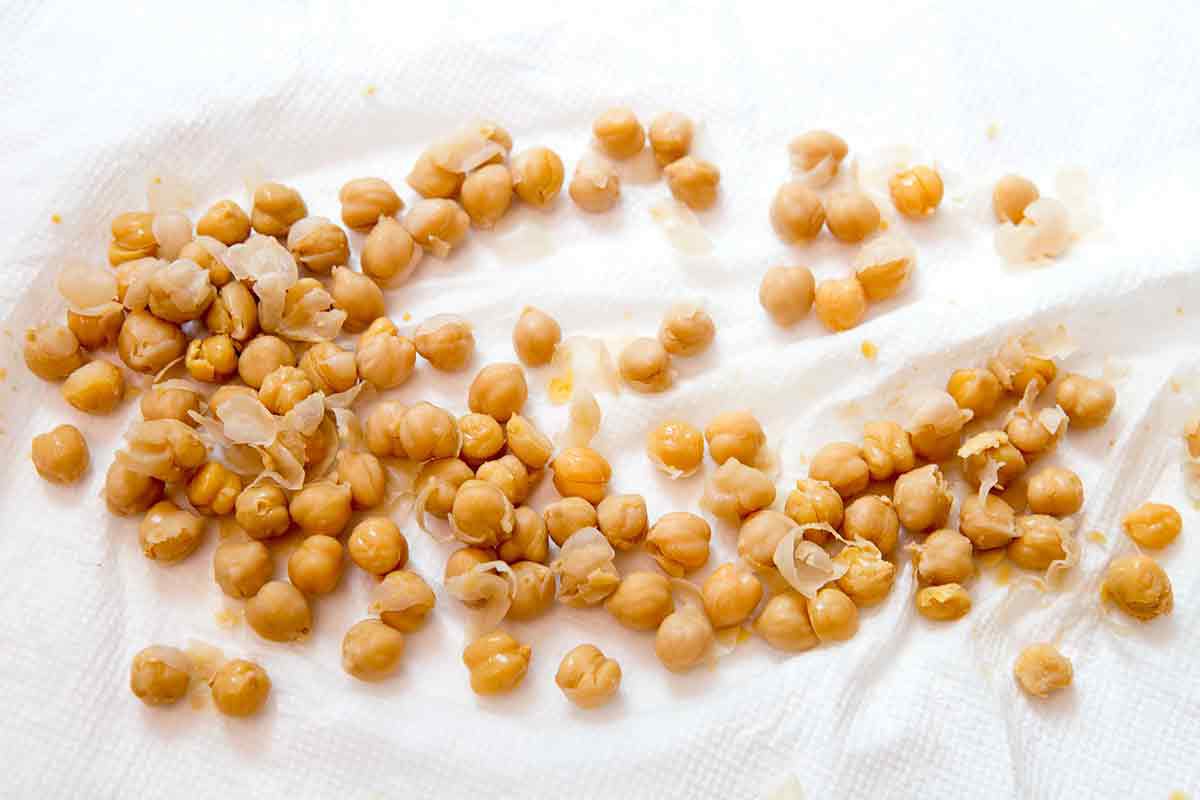 What's hummus made of? Chickpeas and sesame tahini!