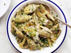 Sautéed Baby Artichokes