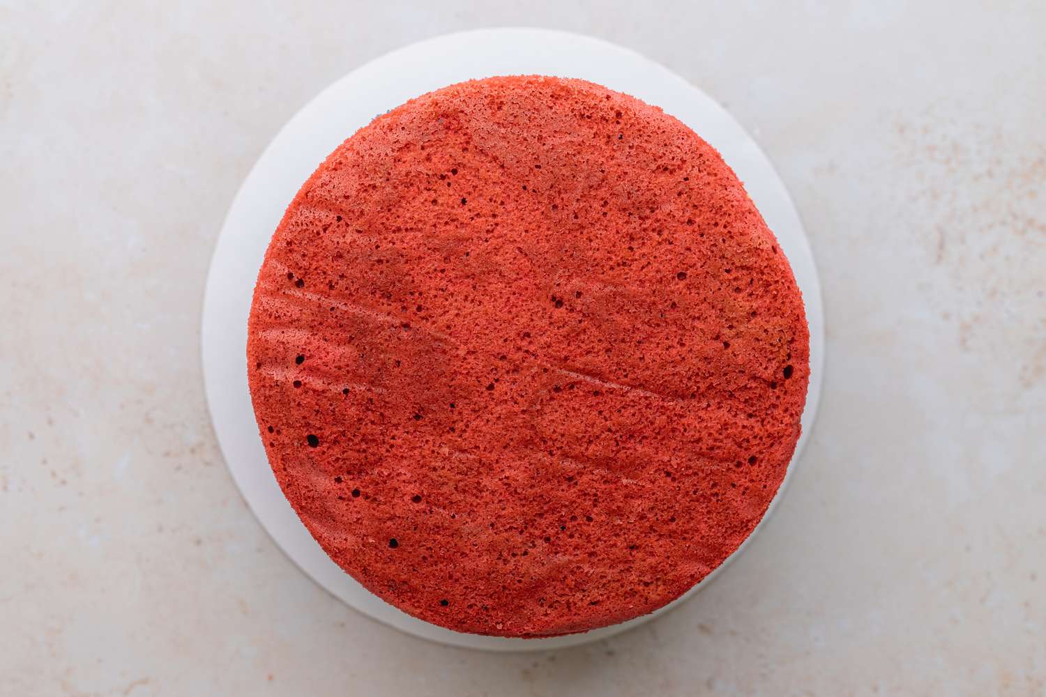 Layering Rainbow Layers for Cake