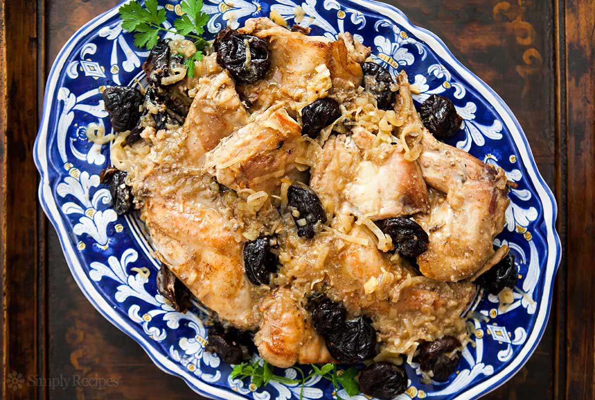 Braised Rabbit with Prunes