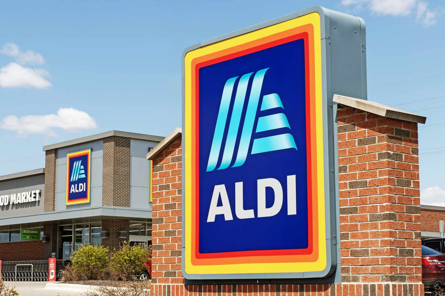 Aldi storefront