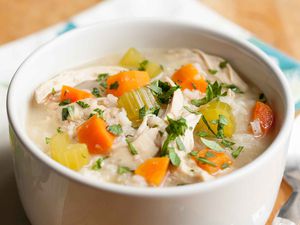 Homemade Chicken and Rice Soup