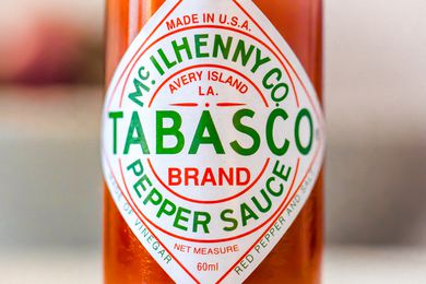 bottle of tabasco 