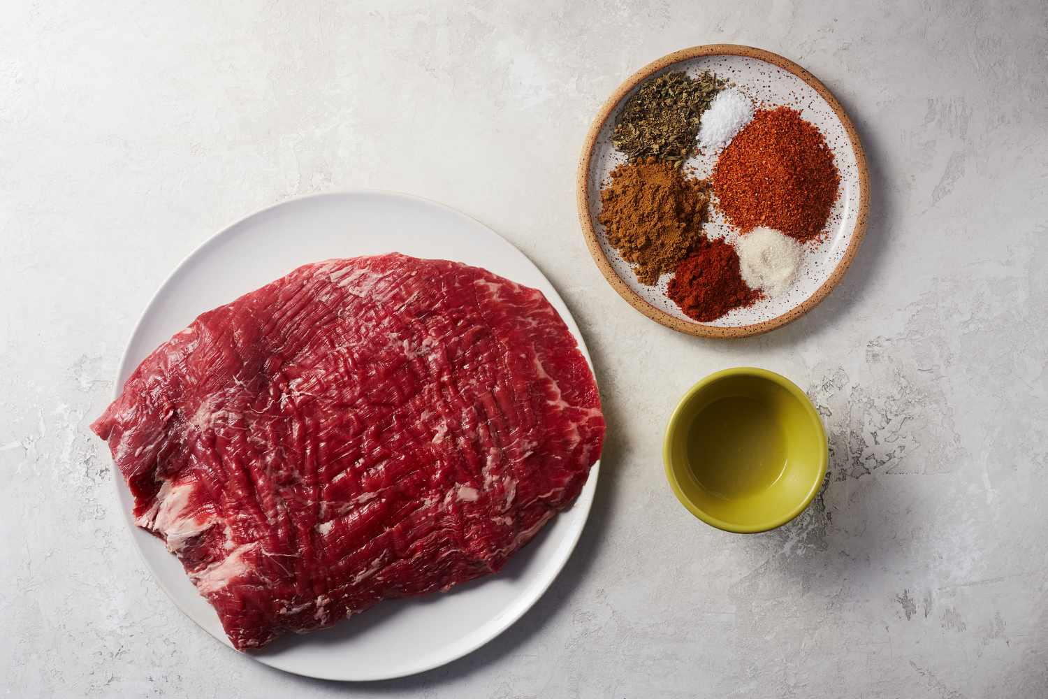 Taco-Rubbed Flank Steak ingredients 
