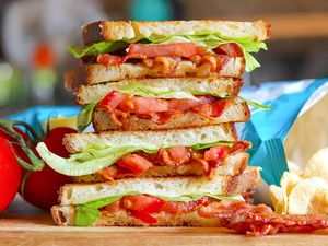 Grilled Cheese BLT sandwiches
