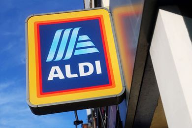 Aldi store sign