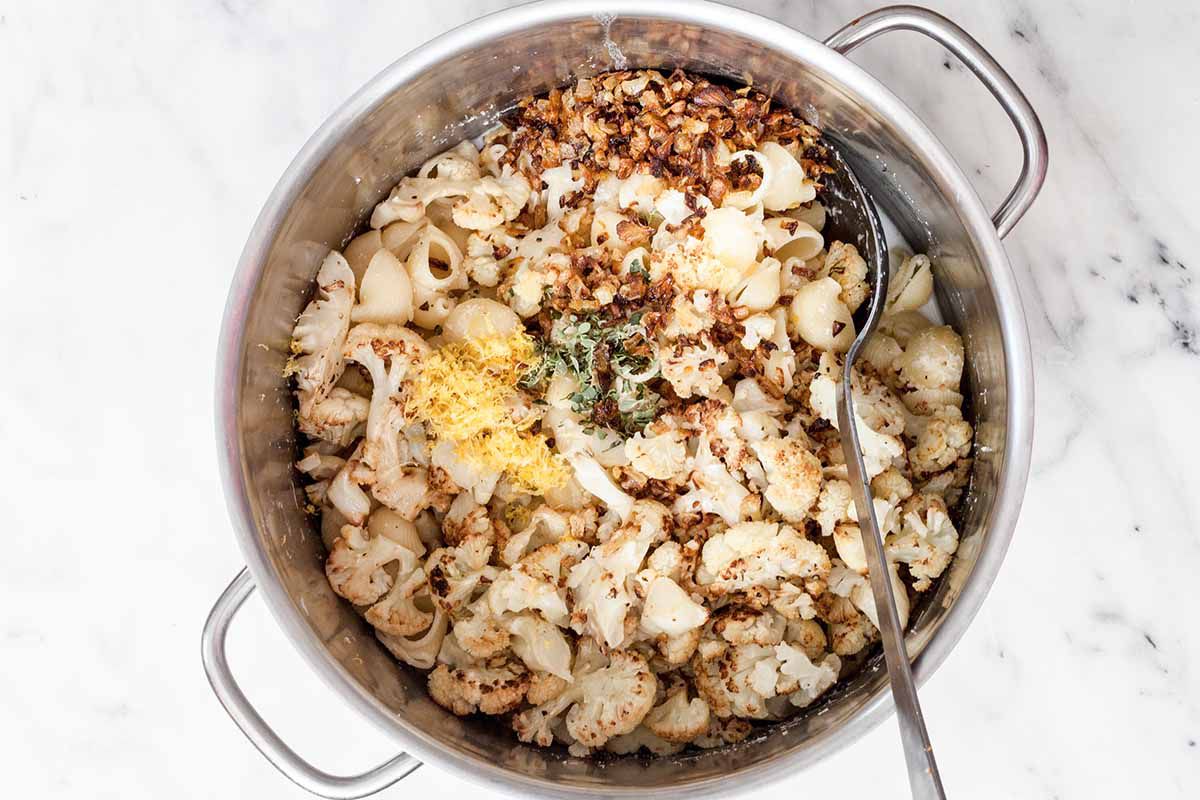 Cauliflower Pasta Bake